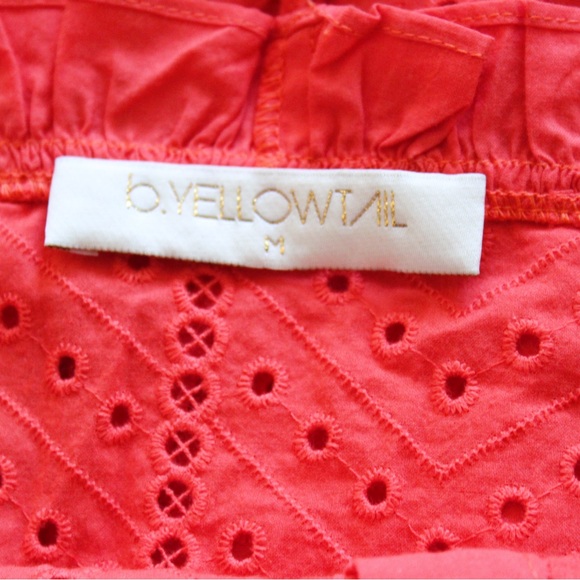 B.YELLOWTAIL Poppy Eyelet Cami (M) - Picture 4 of 4